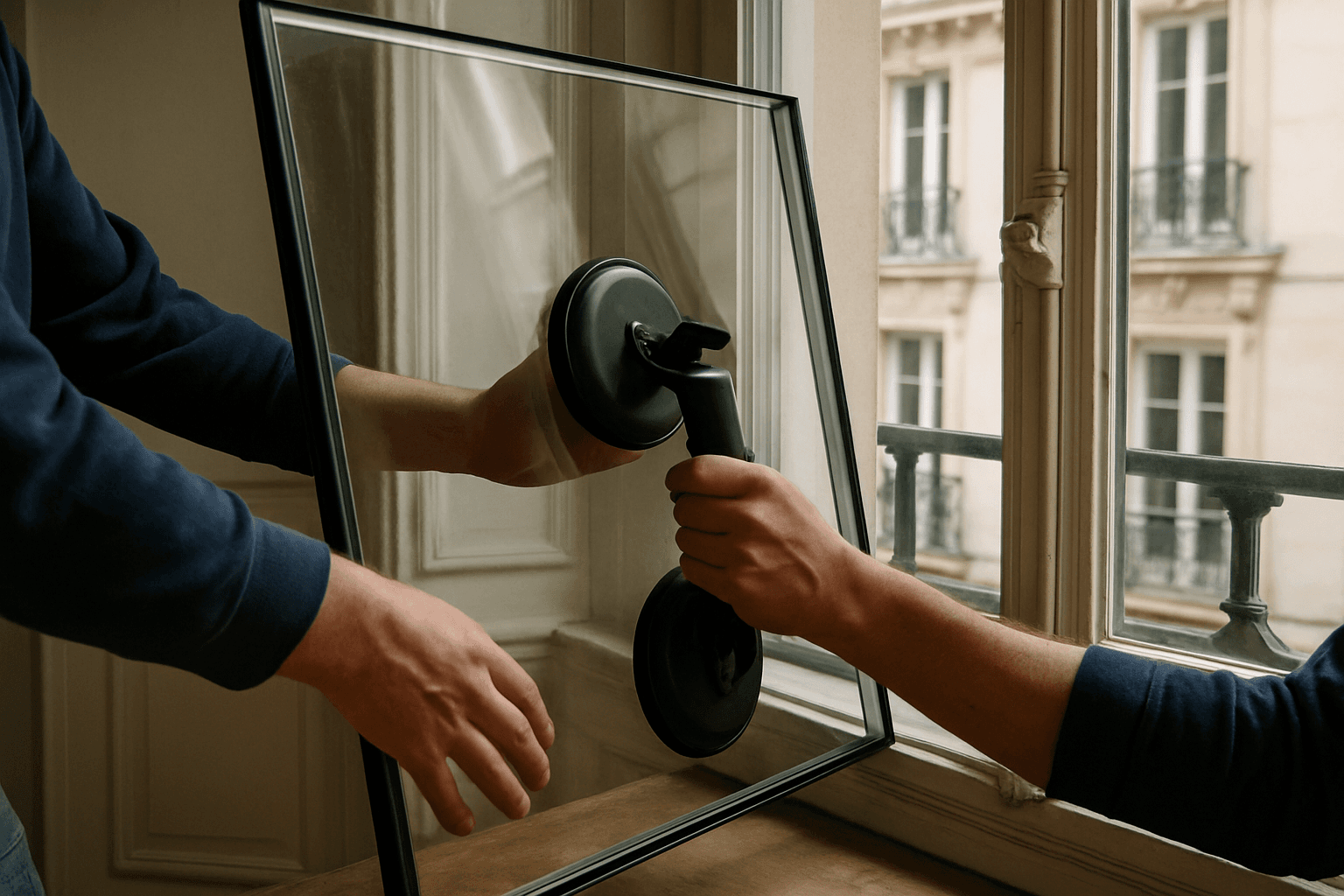 Site web pro pour vitrier à Paris, livré en 24h